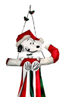 Snoopy Santa Christmas Mini Windsock
