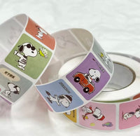 Peanuts 500-Piece Sticker Roll