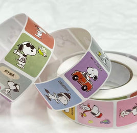 Peanuts 500 - Piece Sticker Roll - snoopn4pnuts.com