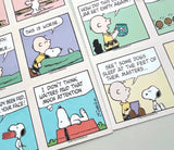 Peanuts Comics Panel Sticker Set