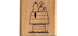 Peanuts Rubber Stamp - Snoopy’s Doghouse - snoopn4pnuts.com