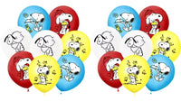 Peanuts Latex Party Balloon - SINGLE (Air Fill/NOT Helium)