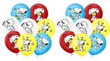Peanuts Latex Party Balloon - SINGLE (Air Fill/NOT Helium)