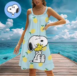 Snoopy Women's Summer Sundress (Great For The Beach, Picnics, Etc.) - snoopn4pnuts.com