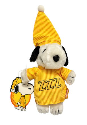 Snoopy Vintage Plush Bean Bag Doll - ZZZ - snoopn4pnuts.com