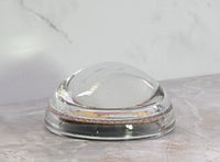 Snoopy Vintage Glass Paperweight - Snoopy's Doghouse