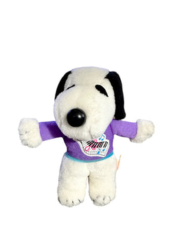 Snoopy Vintage Plush Bean Bag Doll - Rock 'n Roll - snoopn4pnuts.com