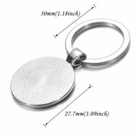 Peanuts Glass and Metal Key Chain - Joe Cool - snoopn4pnuts.com