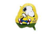 Peanuts 2-Sided Large Mylar Balloon (Identical Design On Both Sides) - Snoopy With Sports Cleats (20