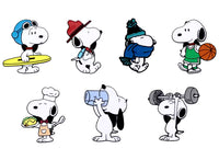 Snoopy Personas Metal and Enamel Pin