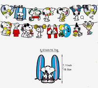 Peanuts Birthday Banner Party Ware - snoopn4pnuts.com