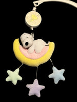 Snoopy and Woodstock Rotating Musical Crib Mobile - snoopn4pnuts.com