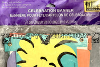 Peanuts Gang Vintage Birthday Party Banner