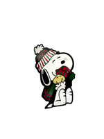 Snoopy Plastic Lenticular Sticker (6" High!) - Woodstock Hug