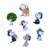 Snoopy Acrylic Magnet - Floral Headband - snoopn4pnuts.com