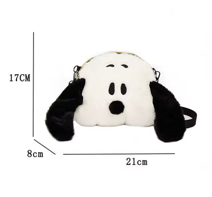 Snoopy Padded and Plush Crossbody Purse - snoopn4pnuts.com