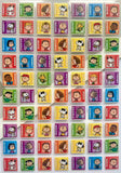 Peanuts Clear-Backed Mini Sticker Set - Names