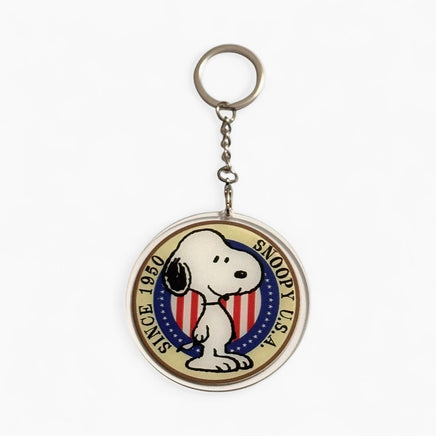 Snoopy Round Acrylic Key Chain - Since 1950 (2.5" Diameter) - snoopn4pnuts.com