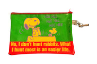 Peanuts Gang Vintage Vinyl Pencil Bag - snoopn4pnuts.com