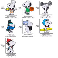 Snoopy Personas Metal and Enamel Pin