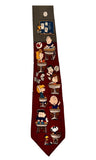 Peanuts Gang In Class Silk Necktie (Few Very Minor Flaws)