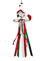 Snoopy Santa Christmas Mini Windsock