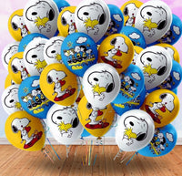 Peanuts Latex Party Balloon - SINGLE (Air Fill/NOT Helium) - snoopn4pnuts.com