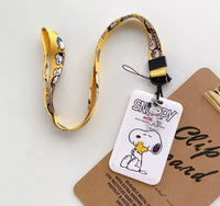 Snoopy Photo ID Case With Removable Lanyard - Great For Teachers, Students, Business and Medical Personnel, Etc. - snoopn4pnuts.com