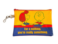 Peanuts Gang Vintage Vinyl Pencil Bag - snoopn4pnuts.com