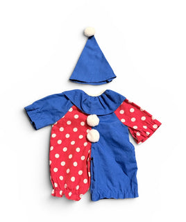 Snoopy 2-Piece Doll Clothes - Clown Outfit  (Used/Near Mint)