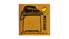 Woodstock Message Rubber Stamp