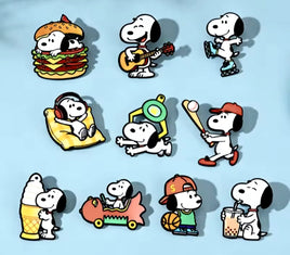 Snoopy Activities Metal and Enamel Pin