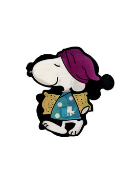 Snoopy Plastic Lenticular Sticker (Over 5" High!) - Sleepy