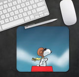 Snoopy Thin Mouse Pad - Flying Ace