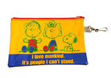 Peanuts Gang Vinyl Pencil Bag