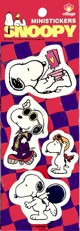 Vintage Hallmark Snoopy Stickers