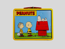 Charlie Brown, Linus, And Snoopy Tin Lunch Box (Large Size) - Near Mint