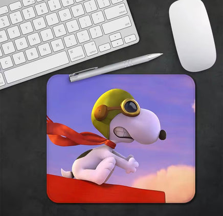 Snoopy Thin Mouse Pad - Flying Ace - snoopn4pnuts.com