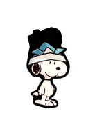 Snoopy Plastic Lenticular Sticker (6" High!) - Head Toppers