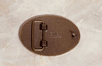 Vintage Snoopy Solid Brass Belt Buckle