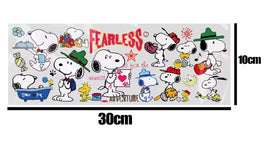 Snoopy Vinyl Bottle Wrap (Or Cut Out Images And Decorate Several Bottle, Cups, Etc.)
