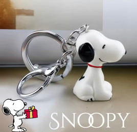 Snoopy Double Ring Melamine Key Chain - snoopn4pnuts.com