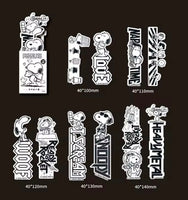 Snoopy Black and White Book Mark Set (10) - snoopn4pnuts.com