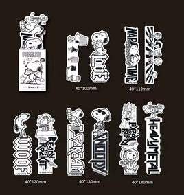 Snoopy Black and White Book Mark Set (10) - snoopn4pnuts.com