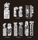 Peanuts Black and White Book Mark Set