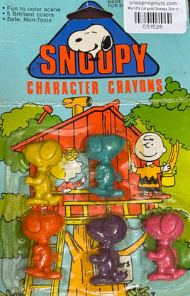 Snoopy - Shaped Crayons - snoopn4pnuts.com