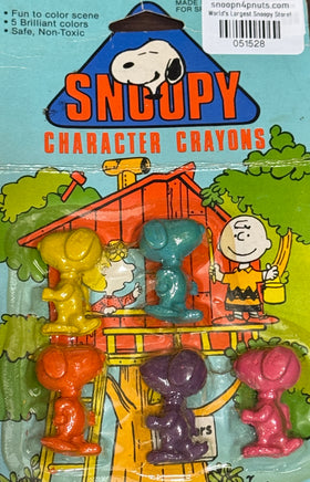 Snoopy - Shaped Crayons - snoopn4pnuts.com