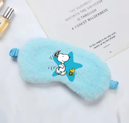 Snoopy Plush and Satin Sleep Mask - snoopn4pnuts.com