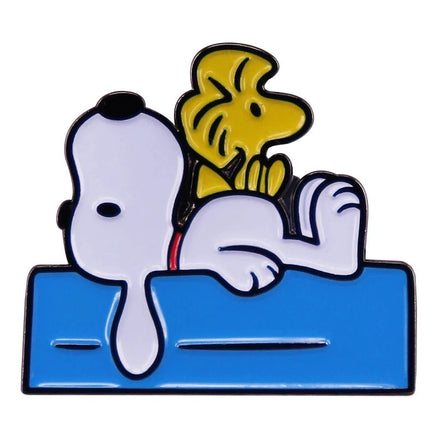 Snoopy Metal and Enamel Pin - snoopn4pnuts.com