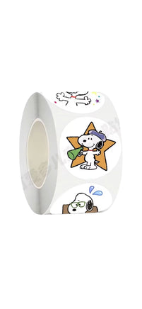 Peanuts 500 - Piece Sticker Roll - snoopn4pnuts.com